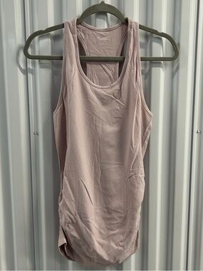Athleta Racerback Tank Top in Dusty Pink Size Small